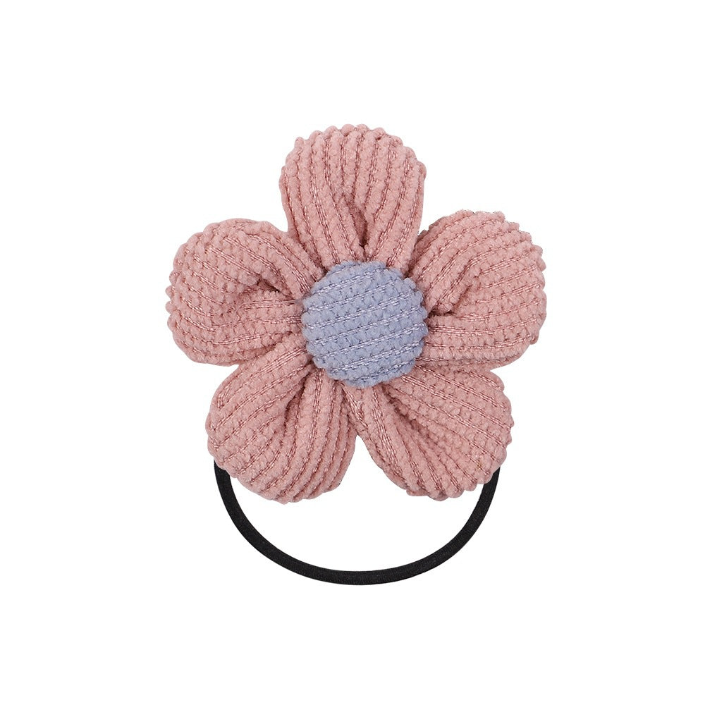 Floral hair bobble