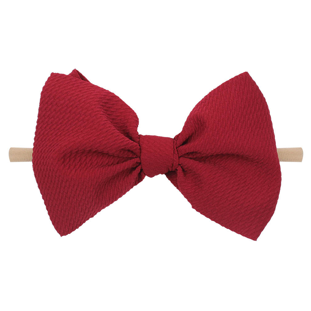 Bow hair accessory