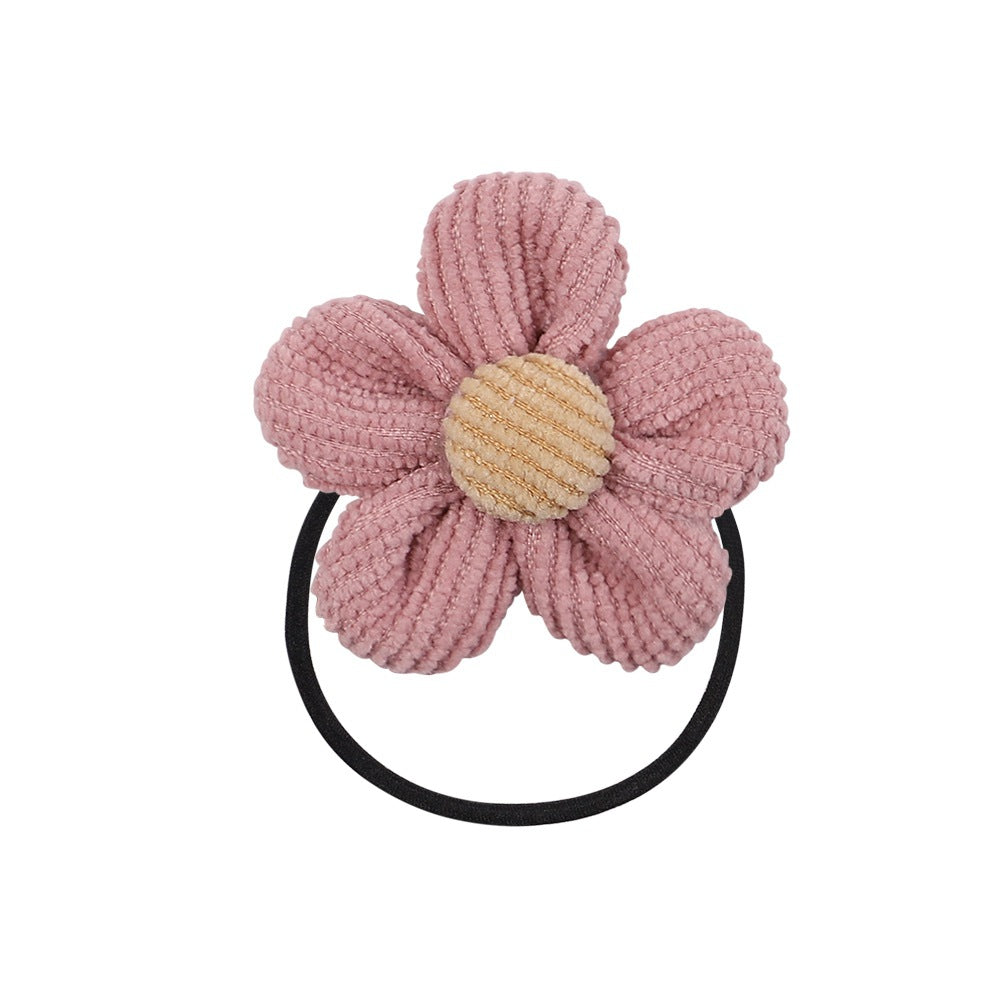 Floral hair bobble