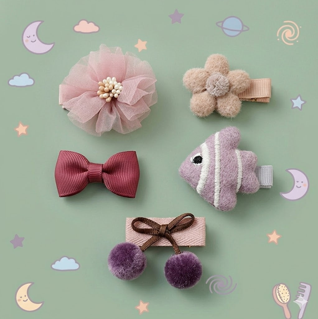 Set of children's hair accessories 
