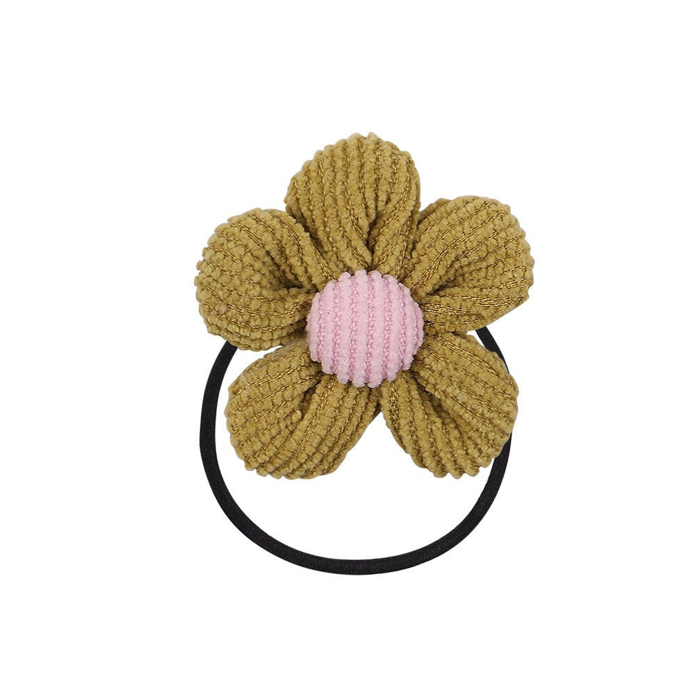 Floral hair bobble