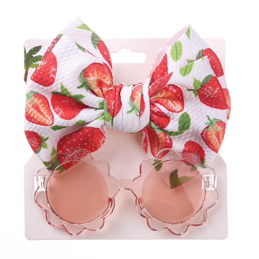 Kids Sunglasses and Hair Band Set