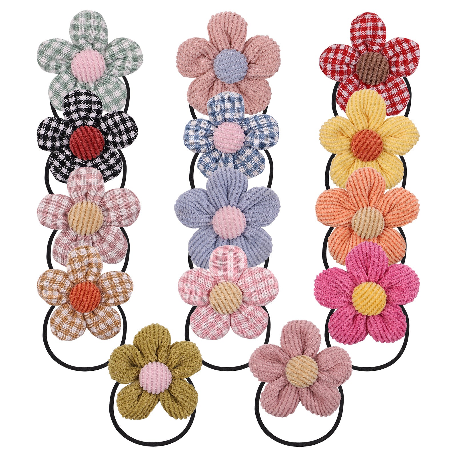 Floral hair bobble