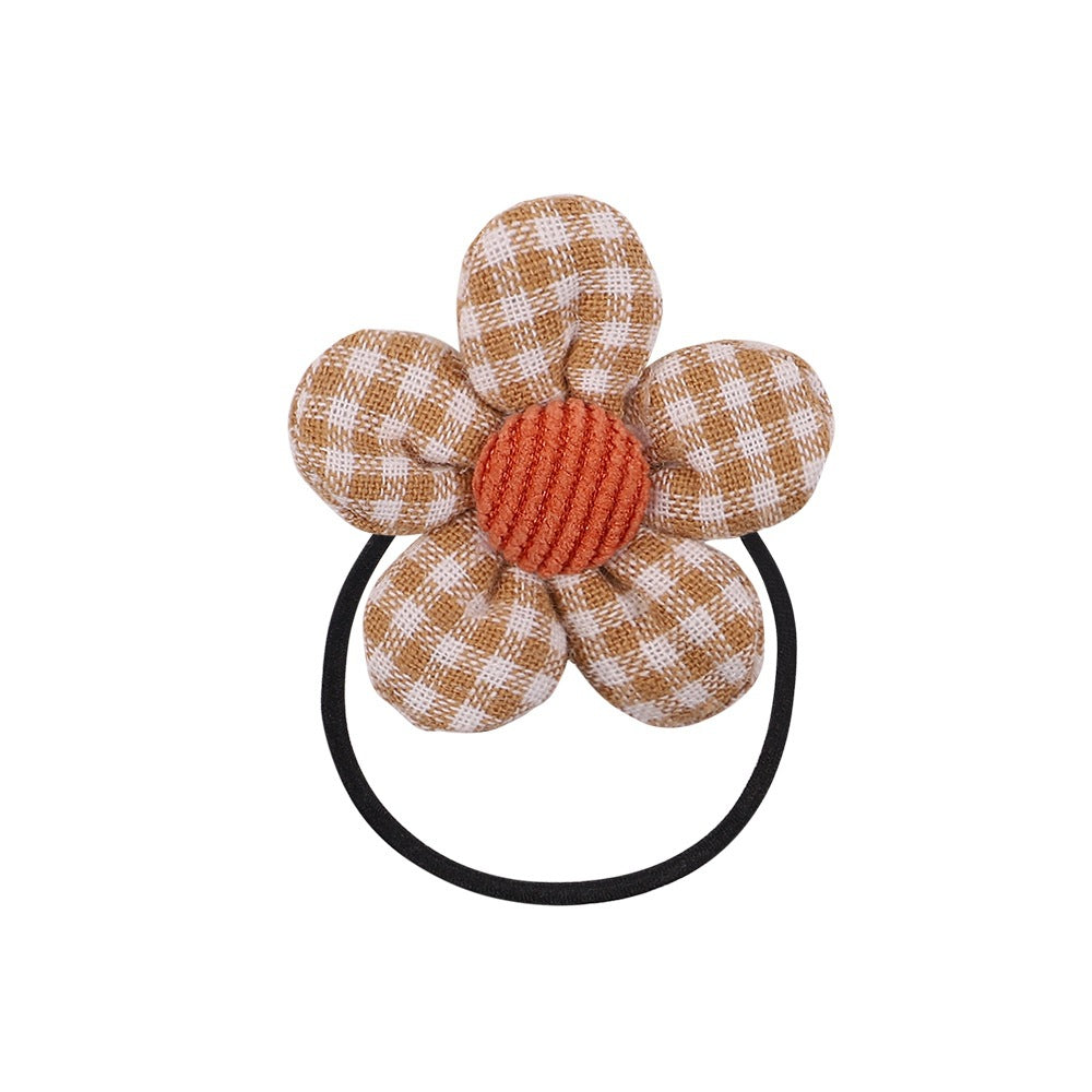 Floral hair bobble