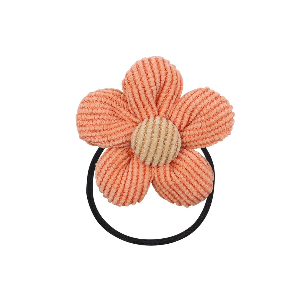 Floral hair bobble