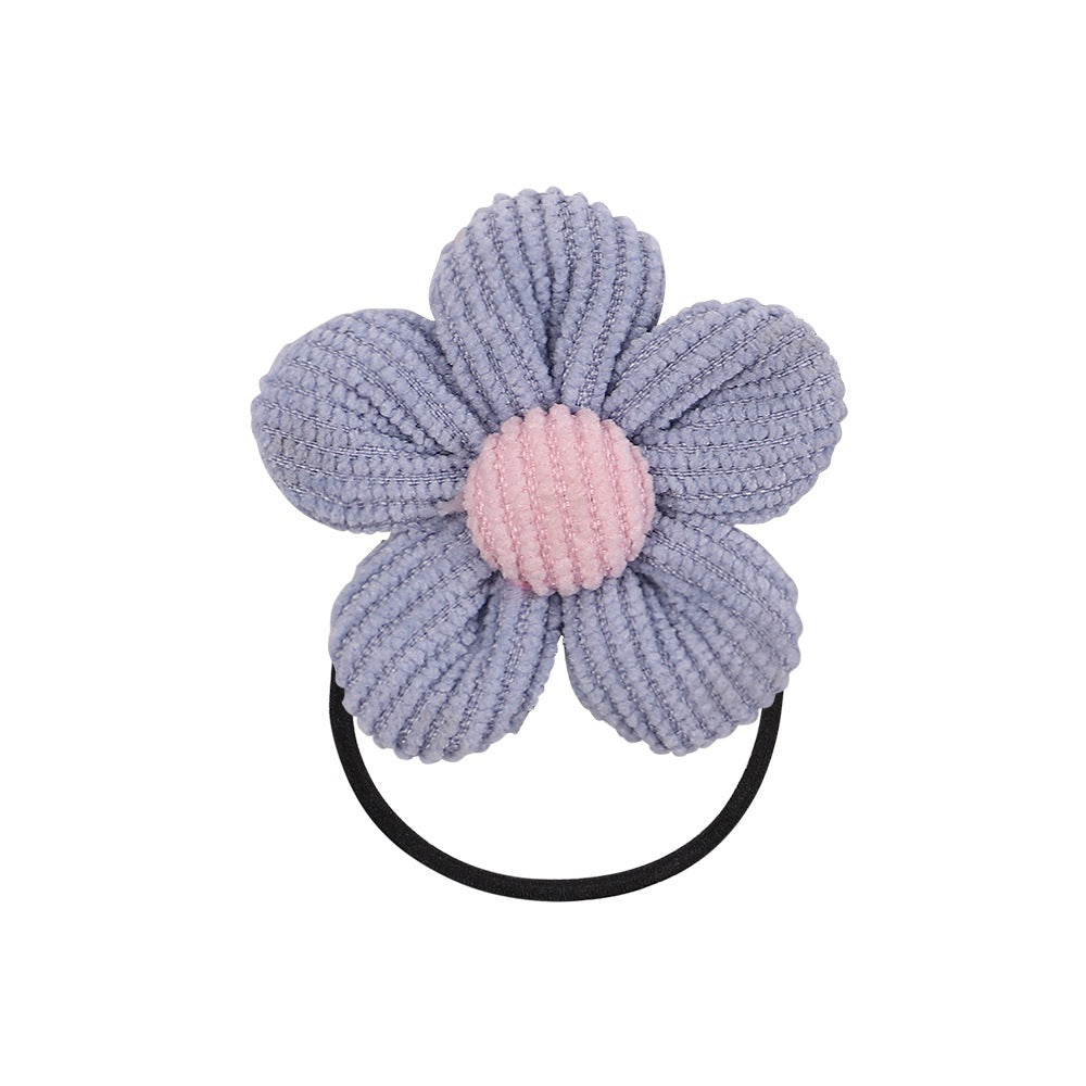 Floral hair bobble
