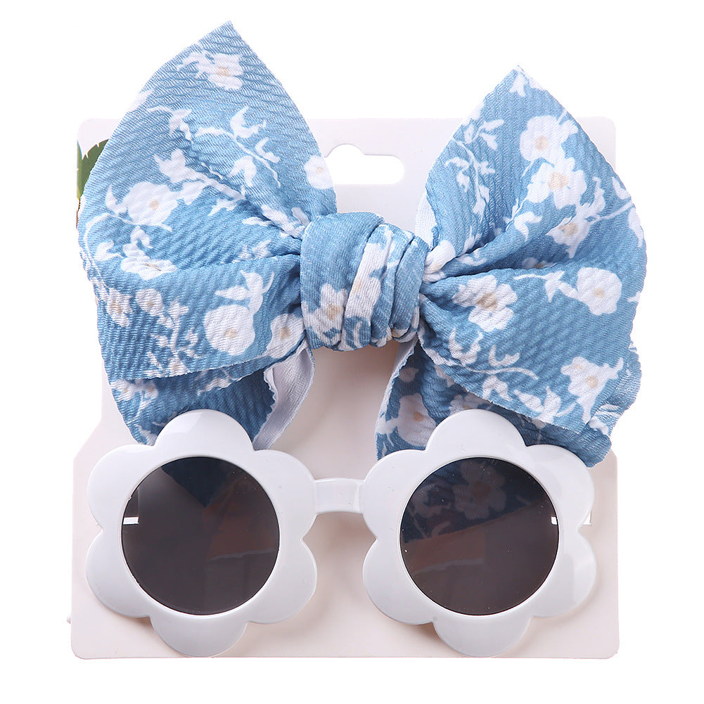 Kids Sunglasses and Hair Band Set