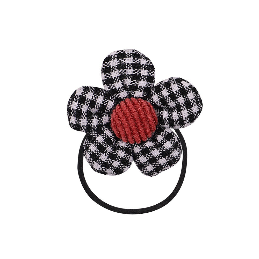 Floral hair bobble