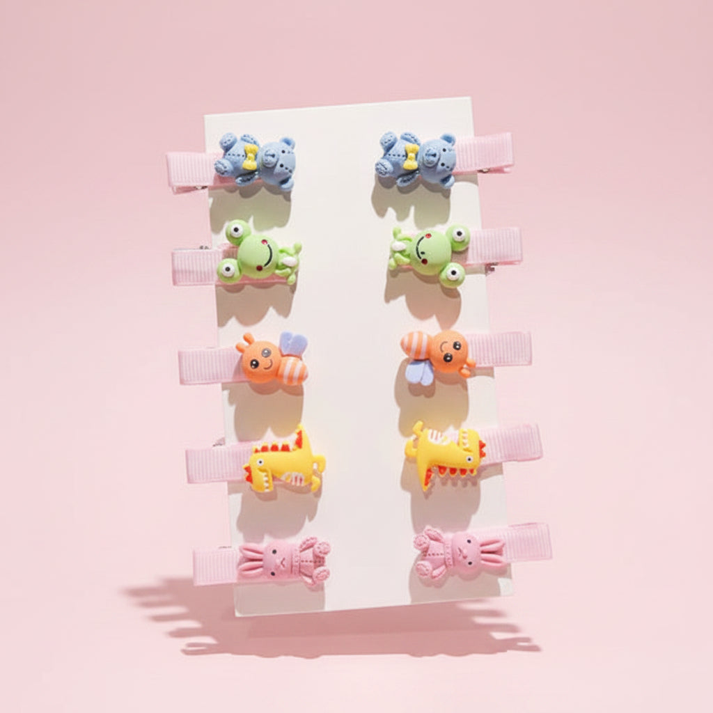 10 Piece Hair Clip Set