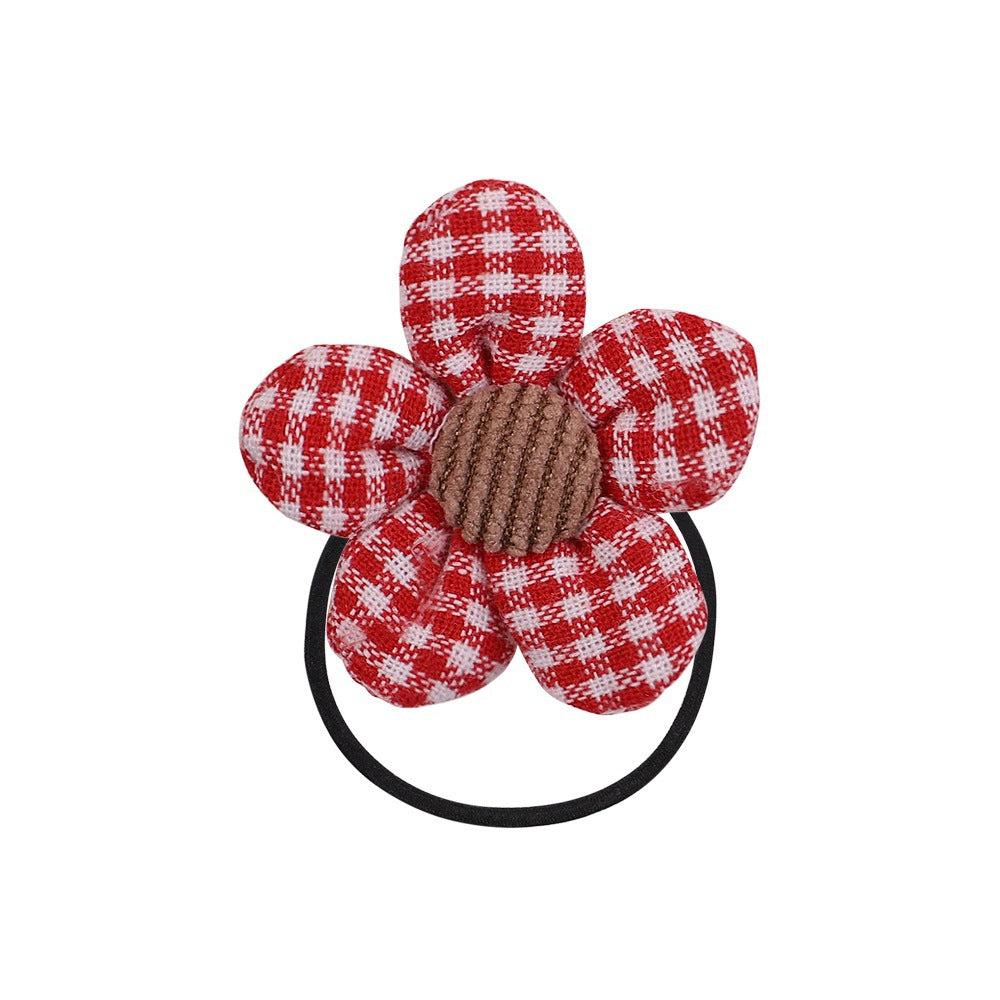 Floral hair bobble
