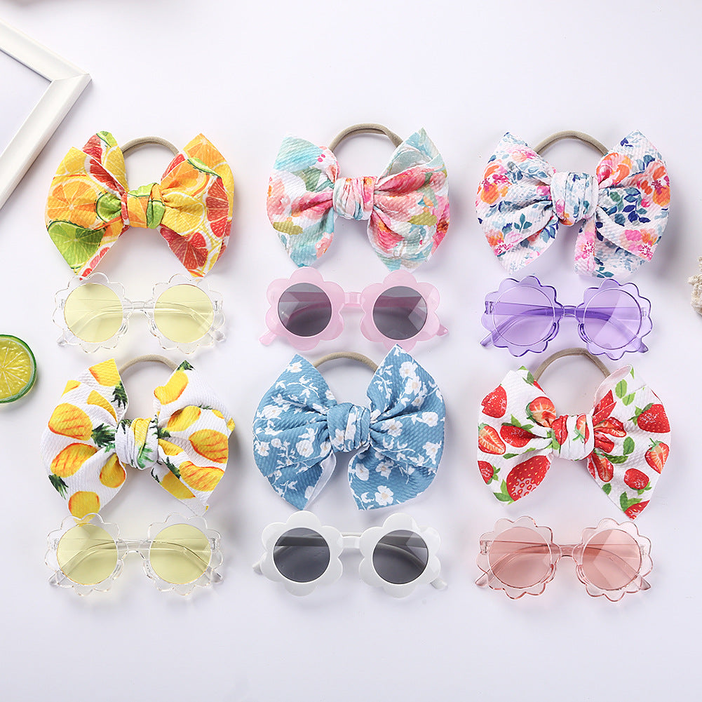 Kids Sunglasses and Hair Band Set