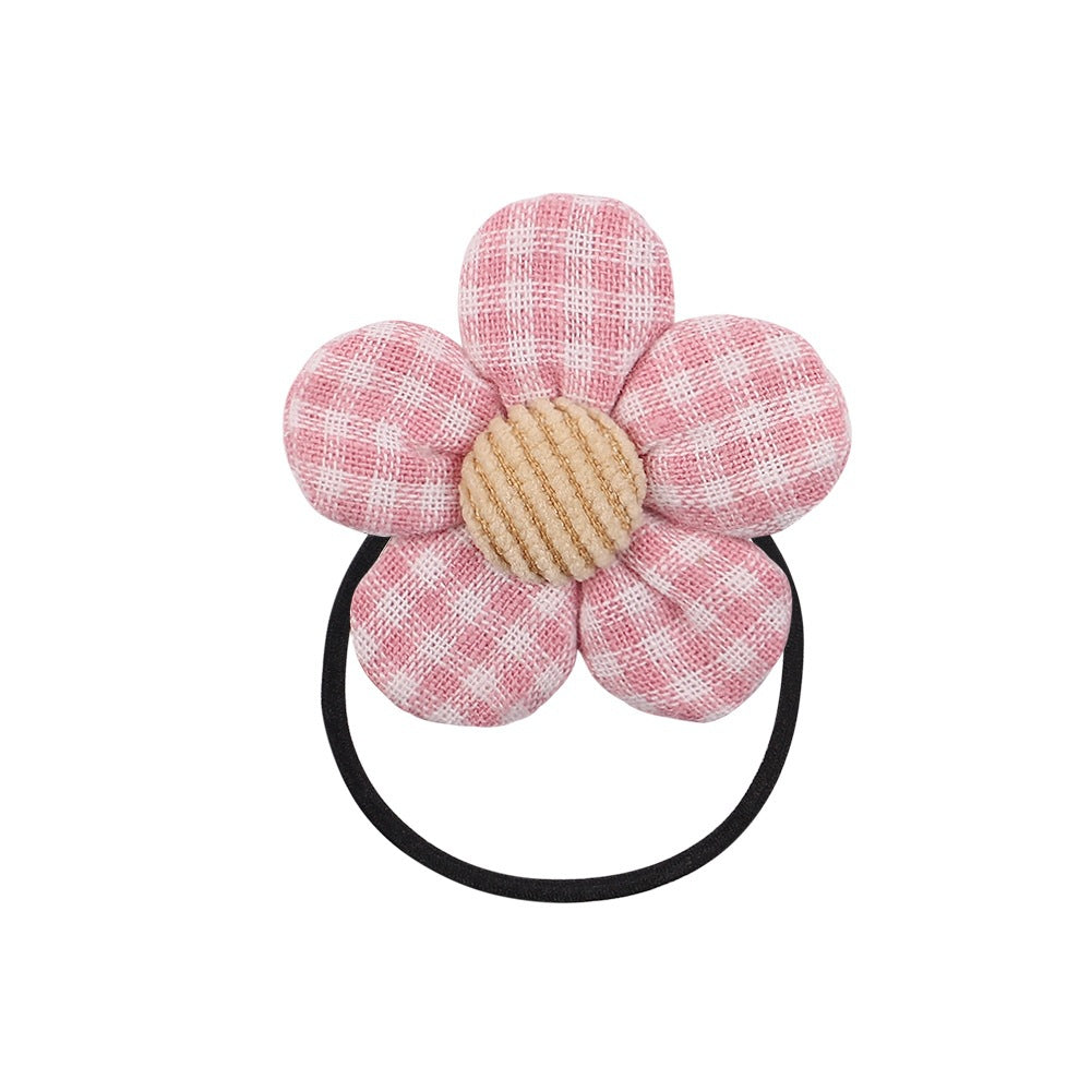 Floral hair bobble
